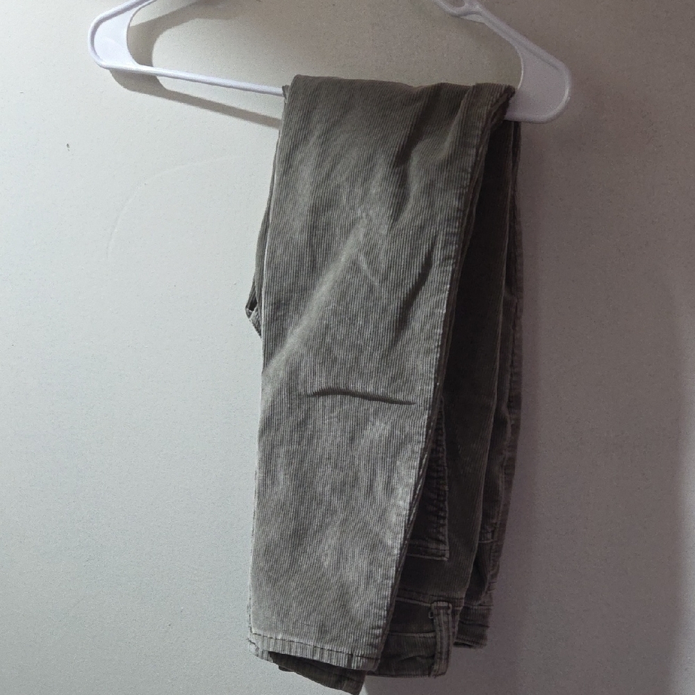 American Eagle Outfitters Olive Corduroy Pants